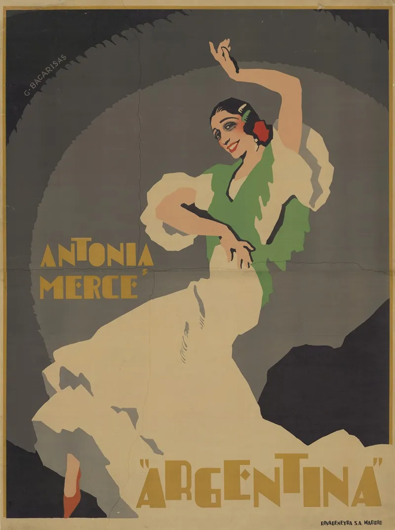 Antonia Merce Argentina Wall Art by G. Bacarisas - High-Resolution Digital Print