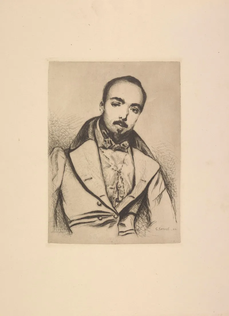 Antonin Marie Moine 1796 1849 Wall Art by Georges Gorvel - High-Resolution Digital Print