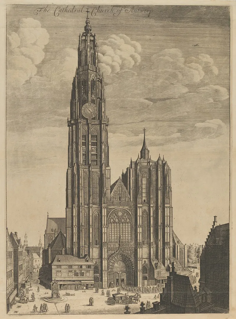 Antwerp Cathedral Prospectvs Tvrris Ecclesiae Cathedralis