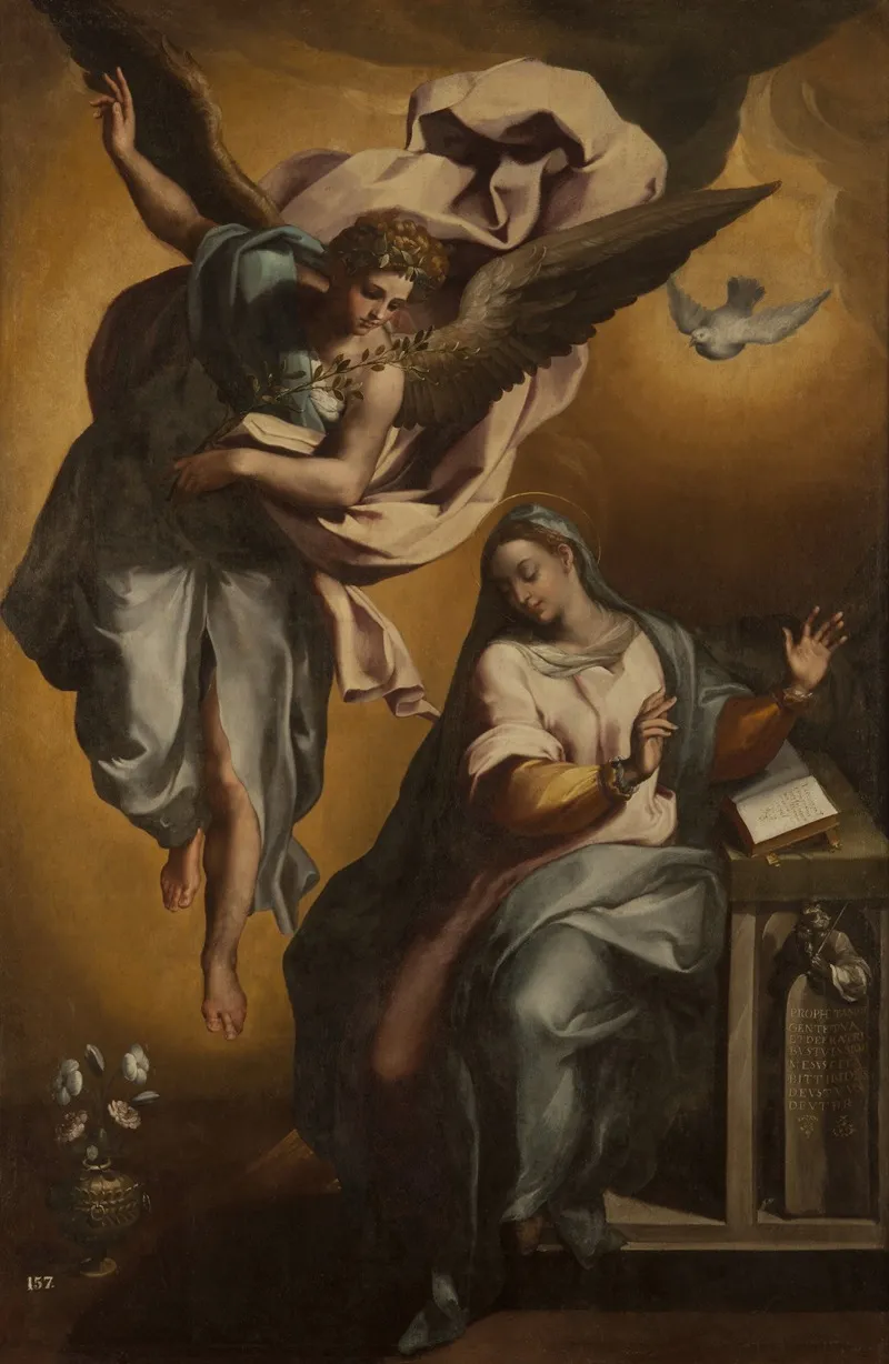 Anunciacion De La Virgen Wall Art by Gregorio Martínez - High-Resolution Digital Print