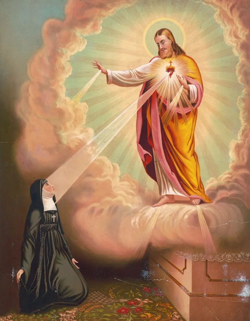 Aparition Sacred Heart Of Jesus