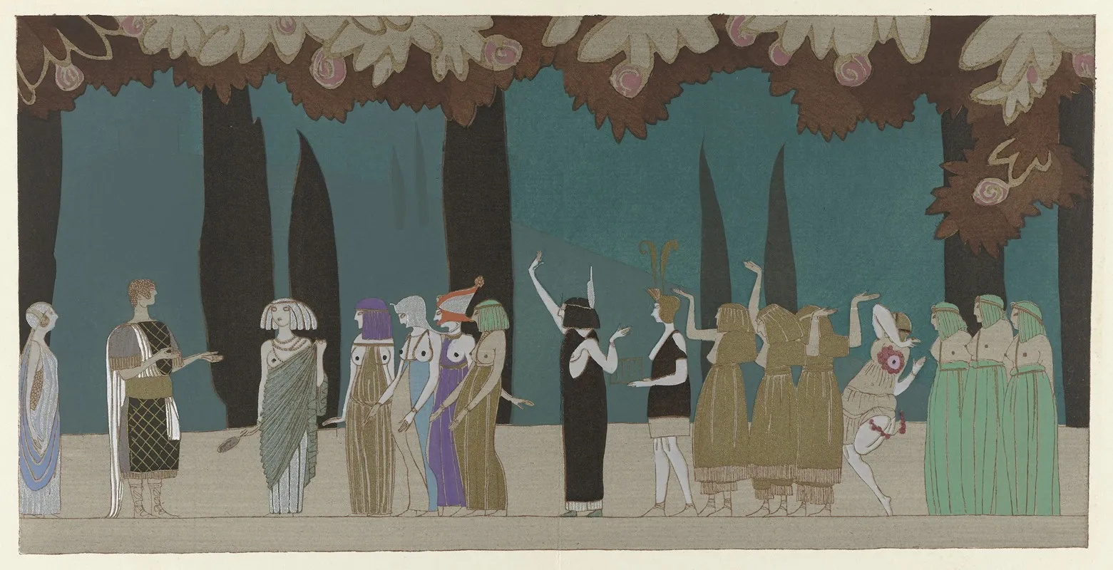 Aphrodite Dans Les Jardins De La Deesse