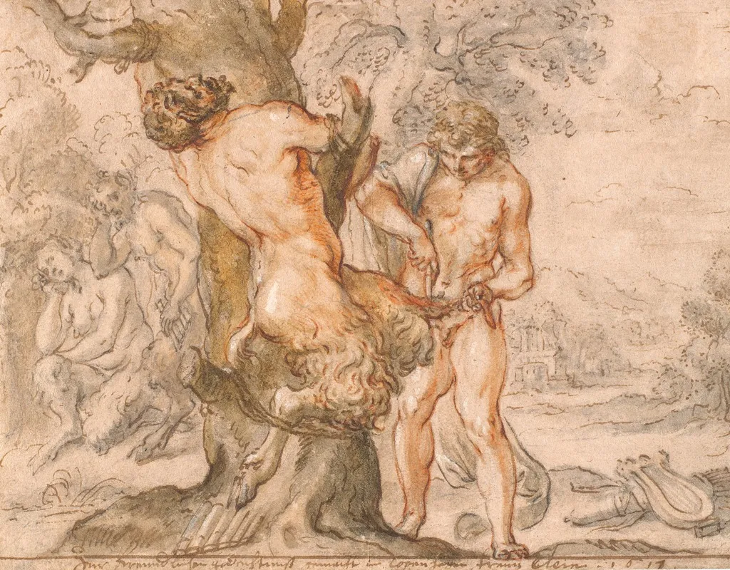 Apollo Flar Marsyas Wall Art by Franz Cleyn - High-Resolution Digital Print