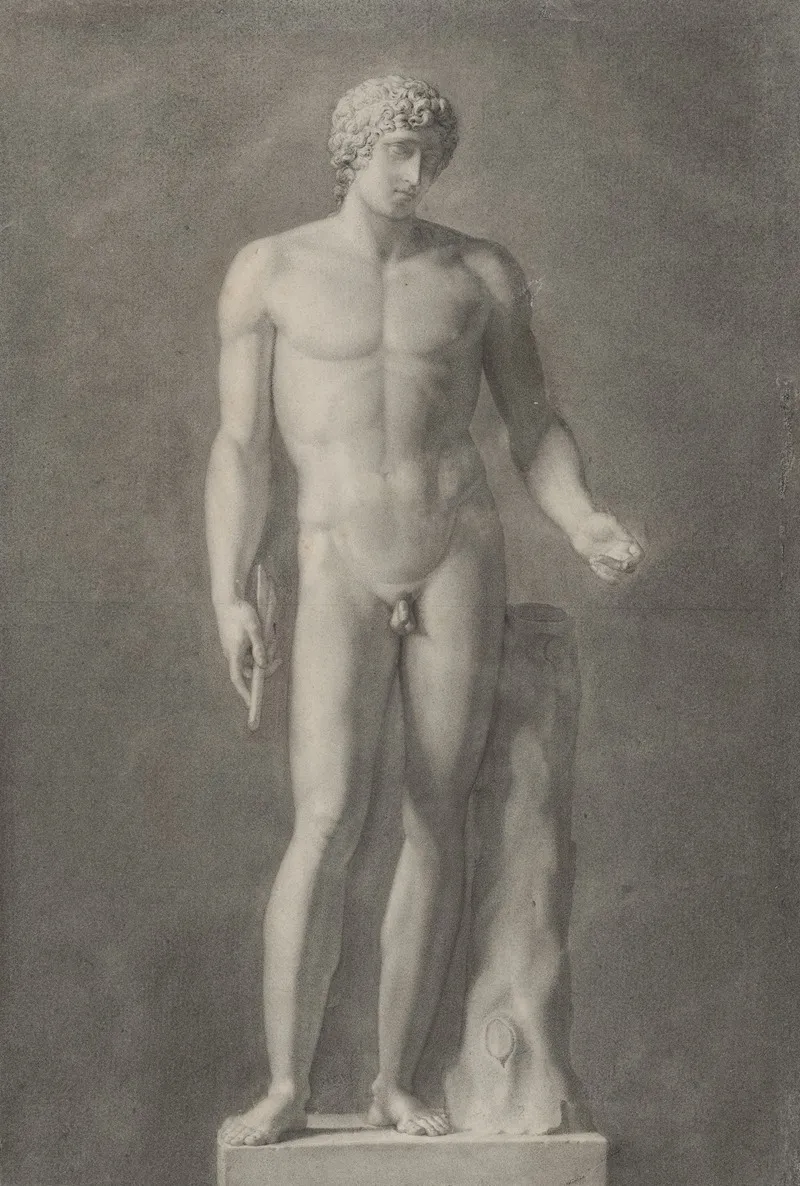 Apollo Or Adonis Wall Art by Henri-Guillaume Chatillon - High-Resolution Digital Print