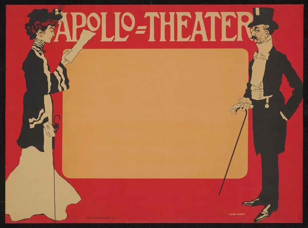 Apollo Theater 2 Wall Art by Julius Klinger - High-Resolution Digital Print