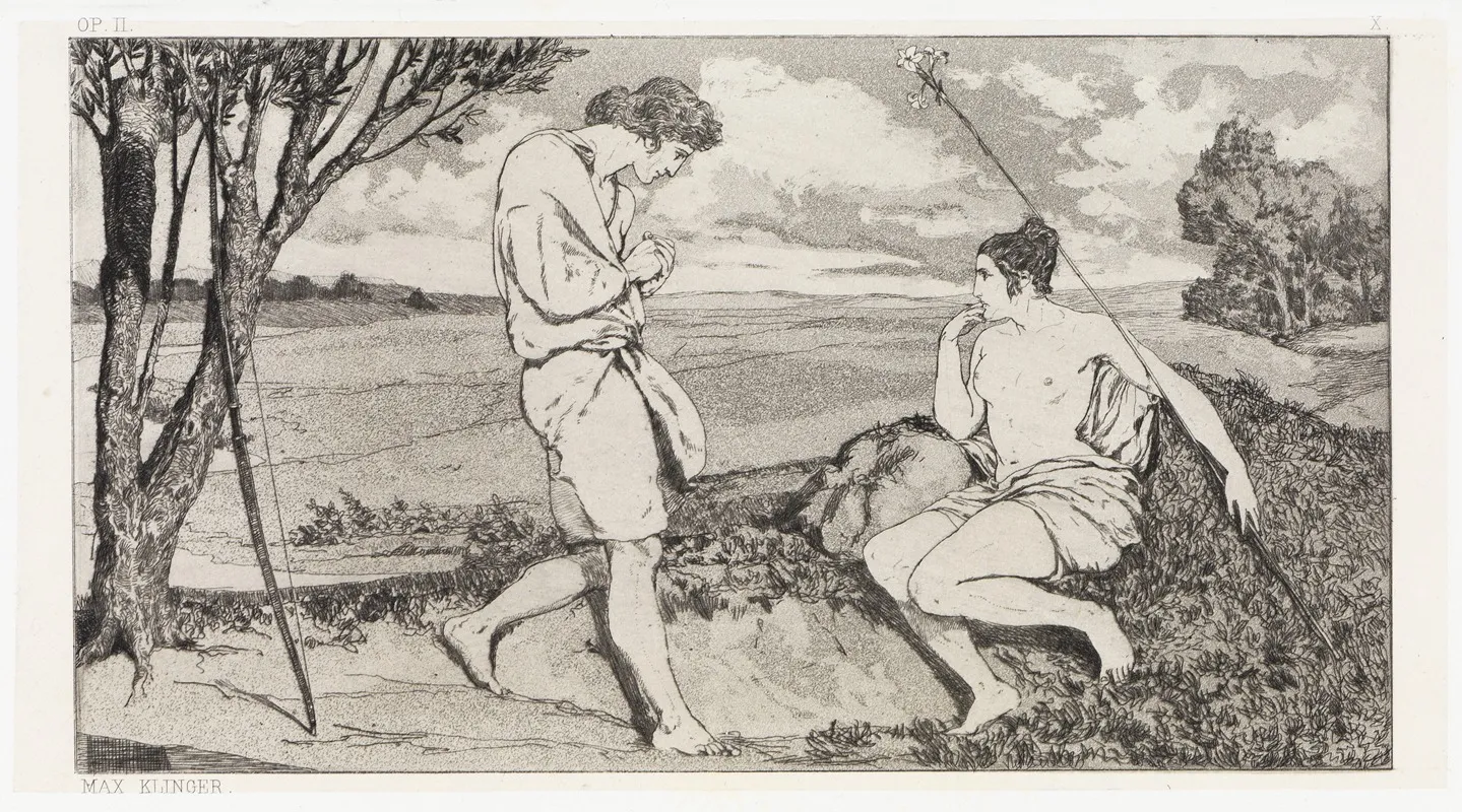 Apollo Und Daphne I Rettungen Ovidischer Opfer Opus Ii Blatt 10