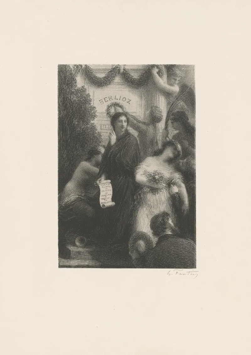 Apotheose 5 Wall Art by Henri Fantin-Latour - High-Resolution Digital Print