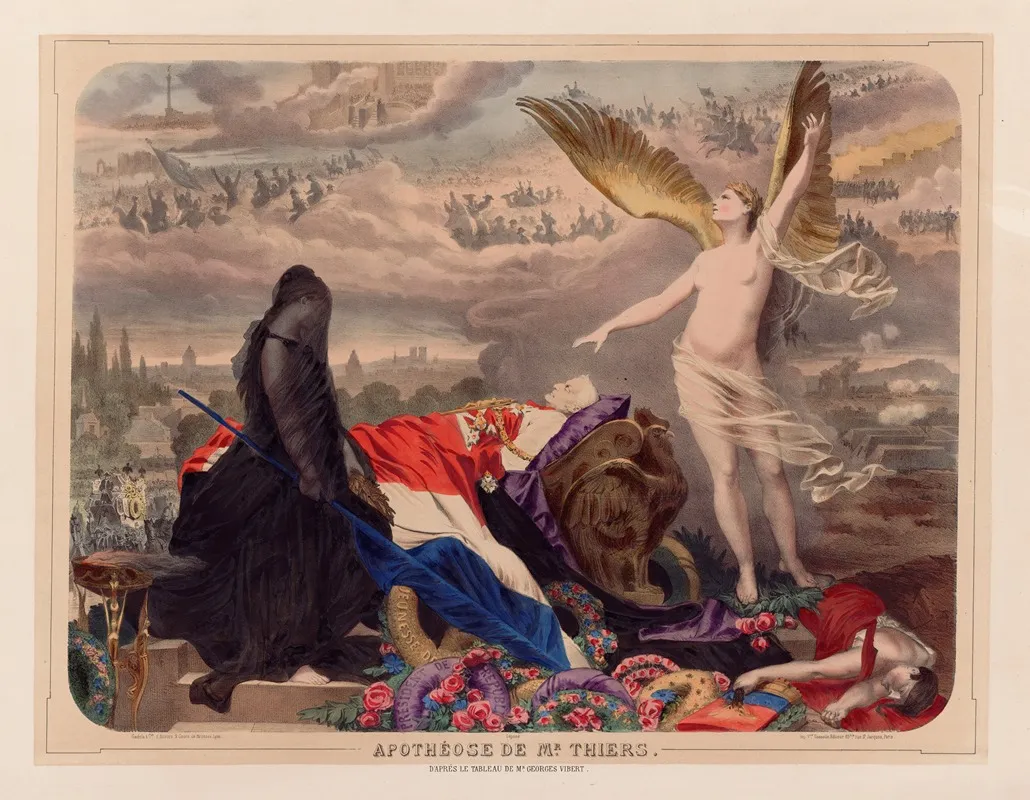 Apotheose De Mr Thiers 2 Wall Art by Gosselin - High-Resolution Digital Print