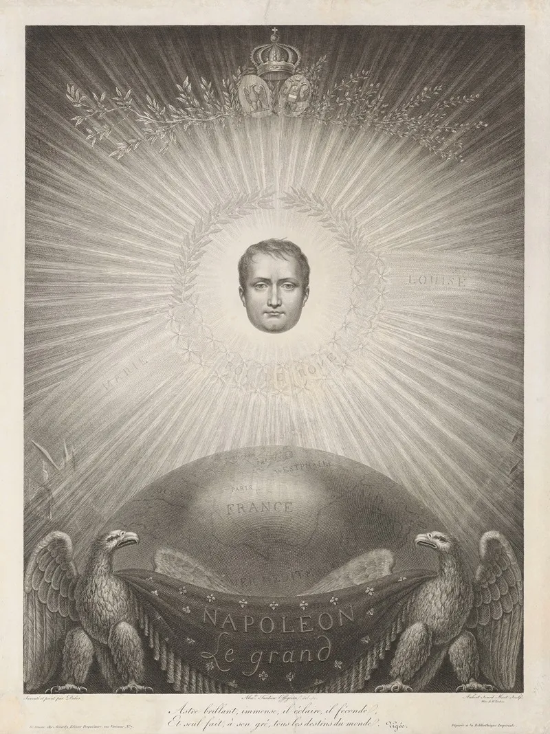 Apotheosis Of Napoleon I Wall Art by Antoine Aubert - High-Resolution Digital Print