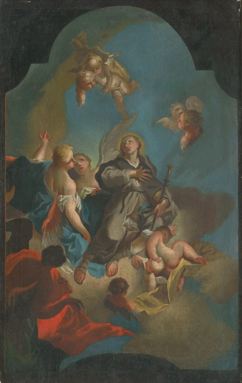 Apotheosis Of St James Wall Art by Franz Anton Palko - High-Resolution Digital Print
