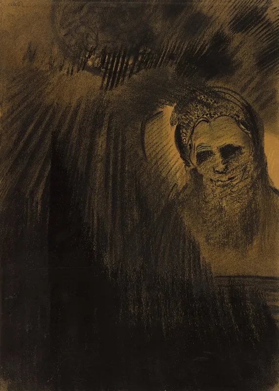 Apparition 3 Wall Art by Odilon Redon - High-Resolution Digital Print