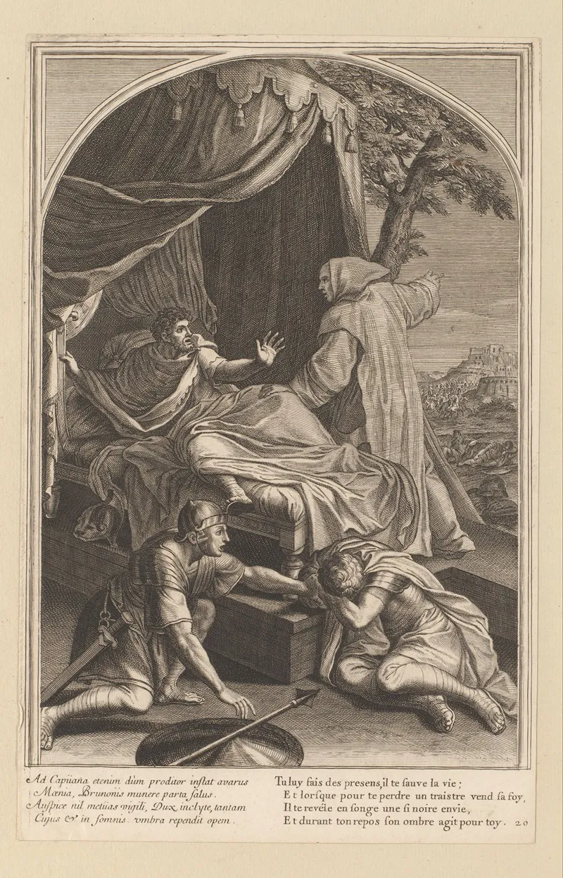 Apparition Of Saint Bruno To Comte Roger