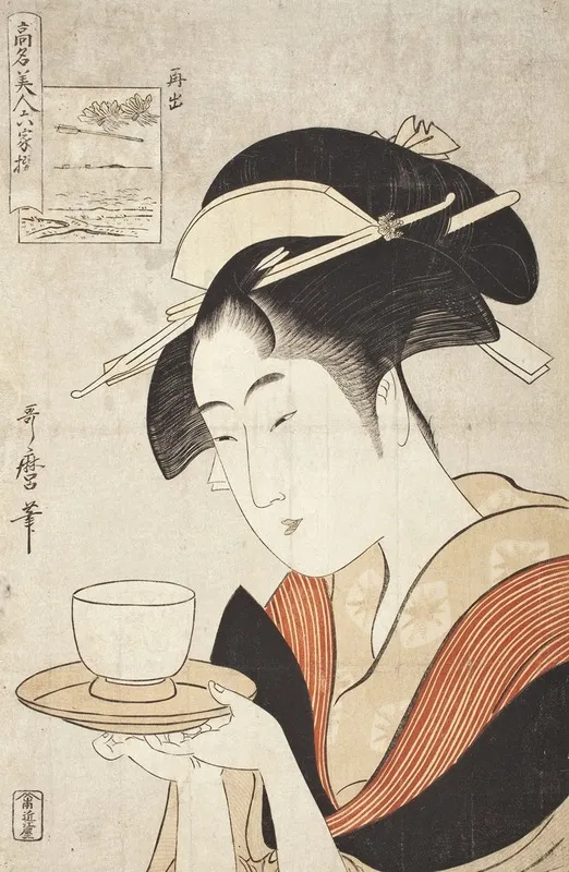 Appearing Again The Courtesan Naniwaya Okita