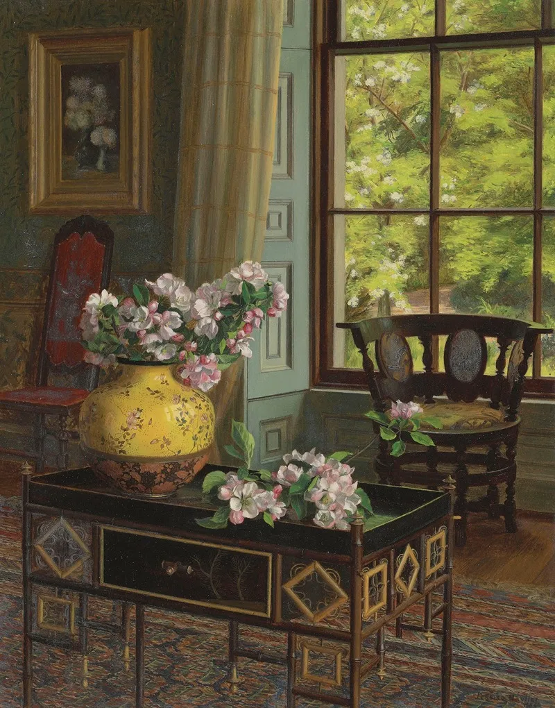 Apple Blossom 2 Wall Art by Jessica Hayllar - High-Resolution Digital Print