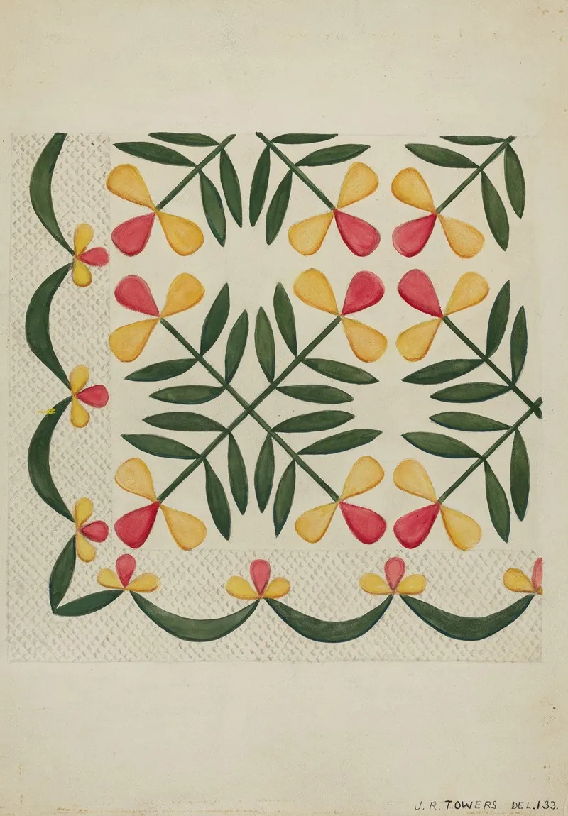 Applique Coverlet 2