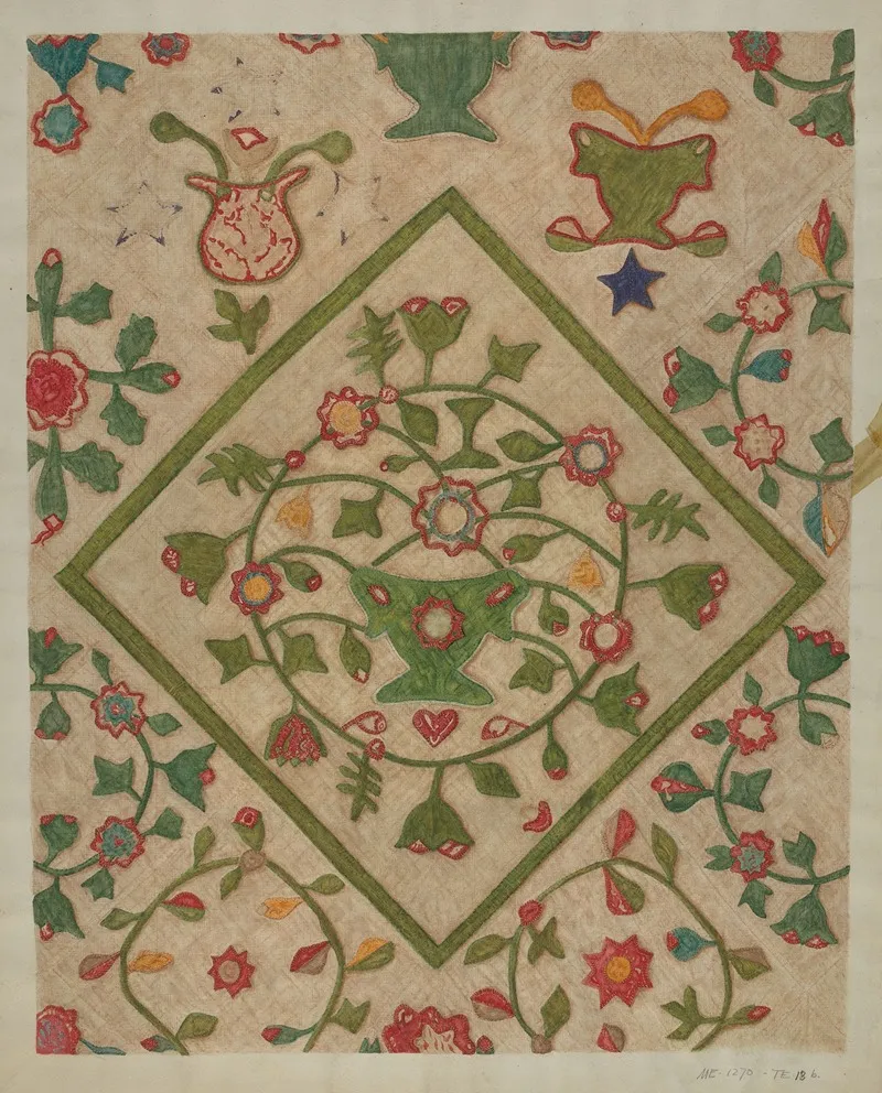 Applique Quilt 18
