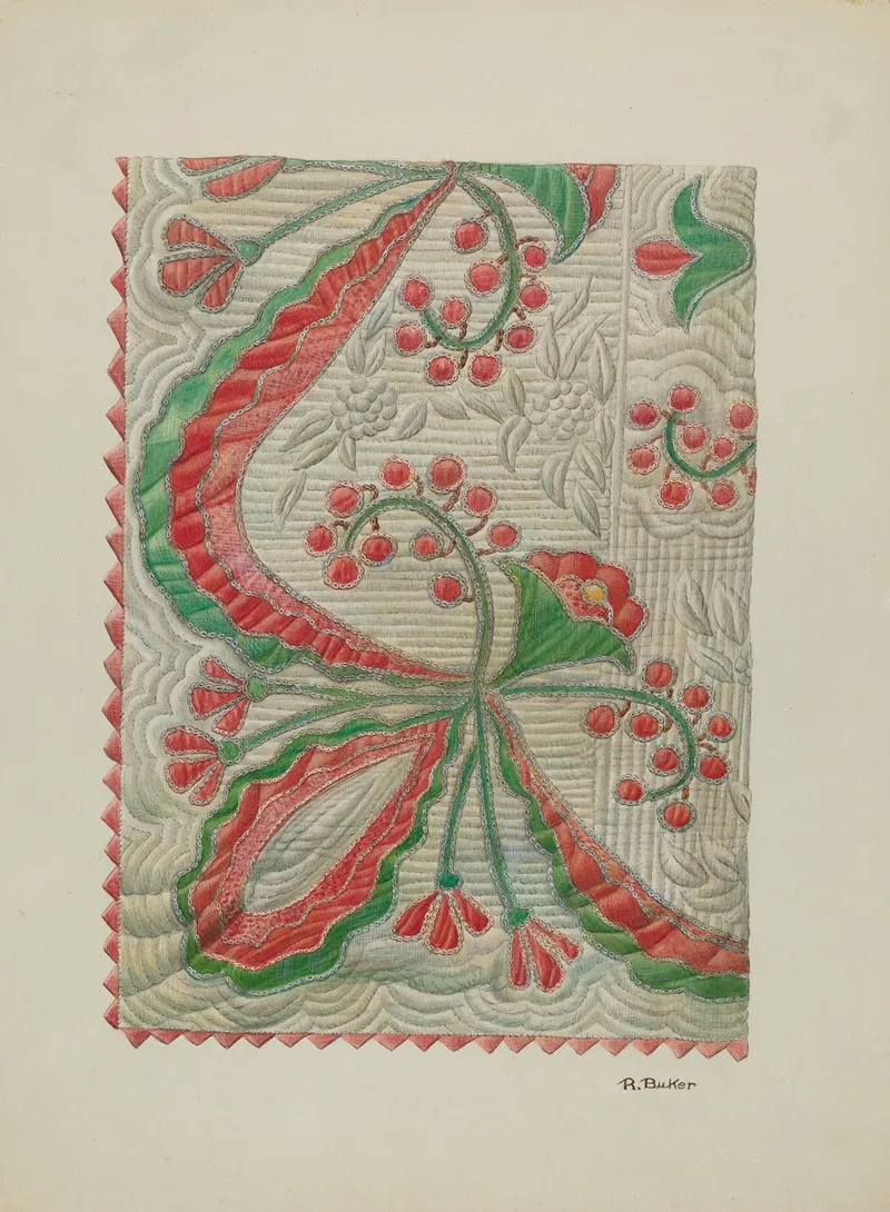 Applique Quilt 25
