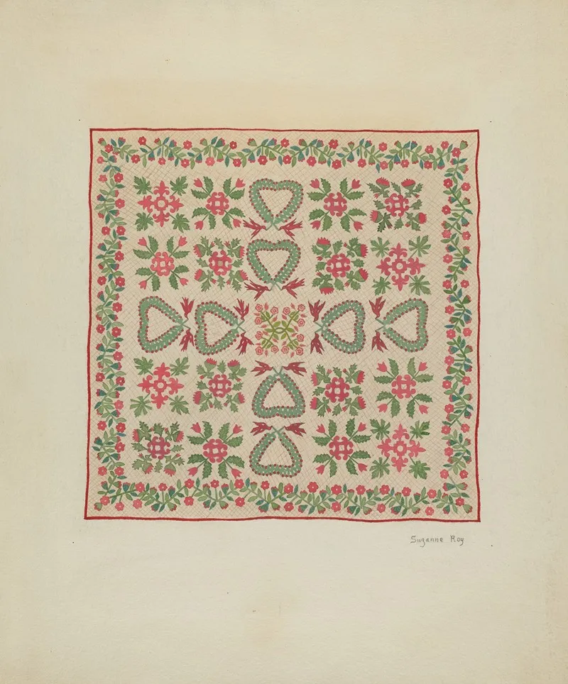 Applique Quilt 29