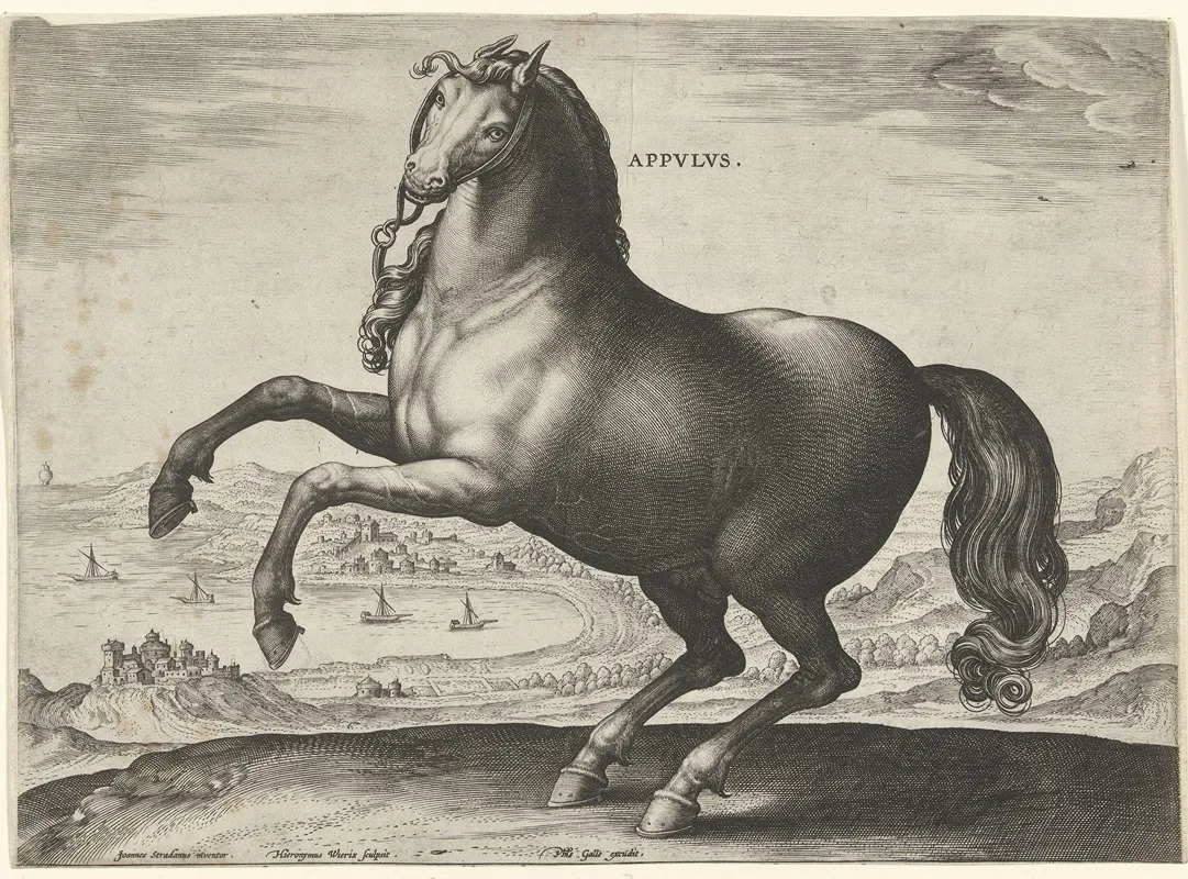Appulus Wall Art by Jan Collaert the Elder - High-Resolution Digital Print