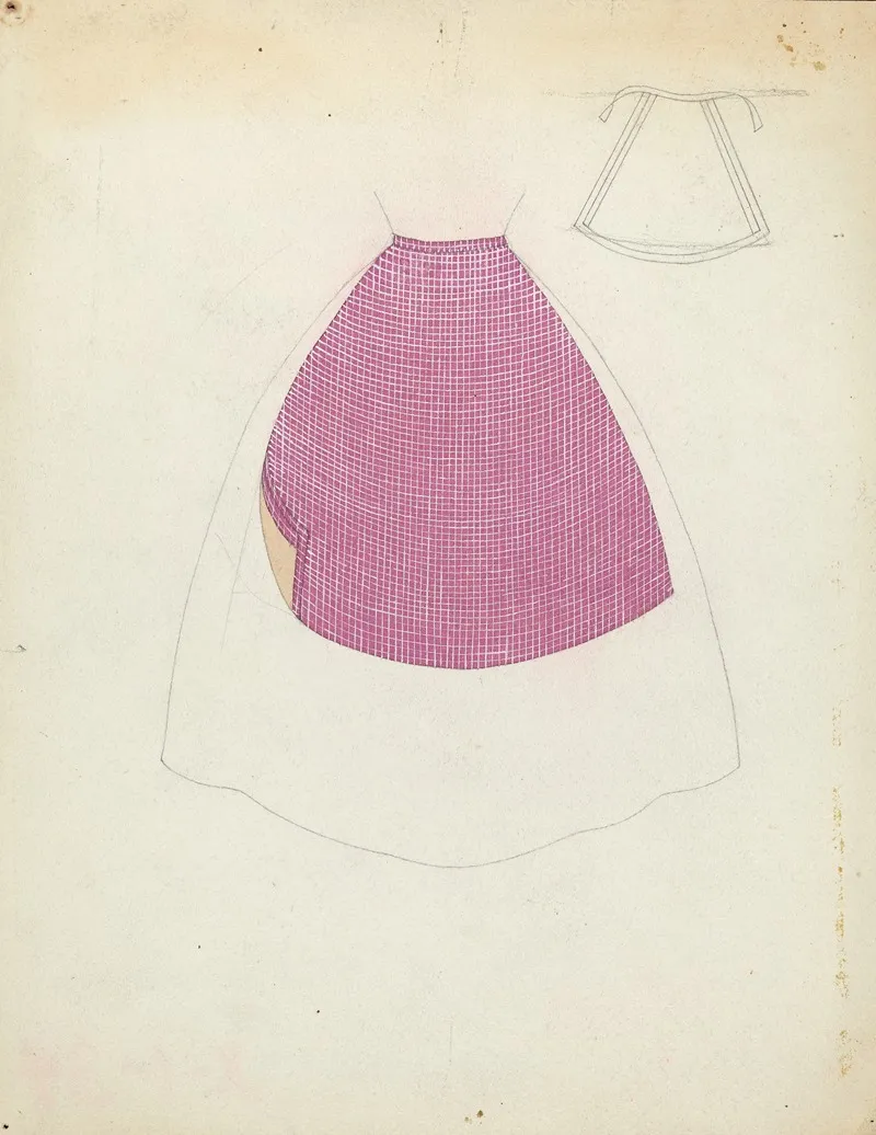 Apron 11 Wall Art by Miriam Goldberg - High-Resolution Digital Print