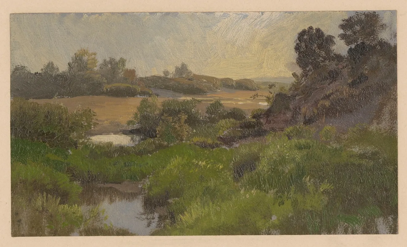 Aquatic Landscape Near Trzebnica