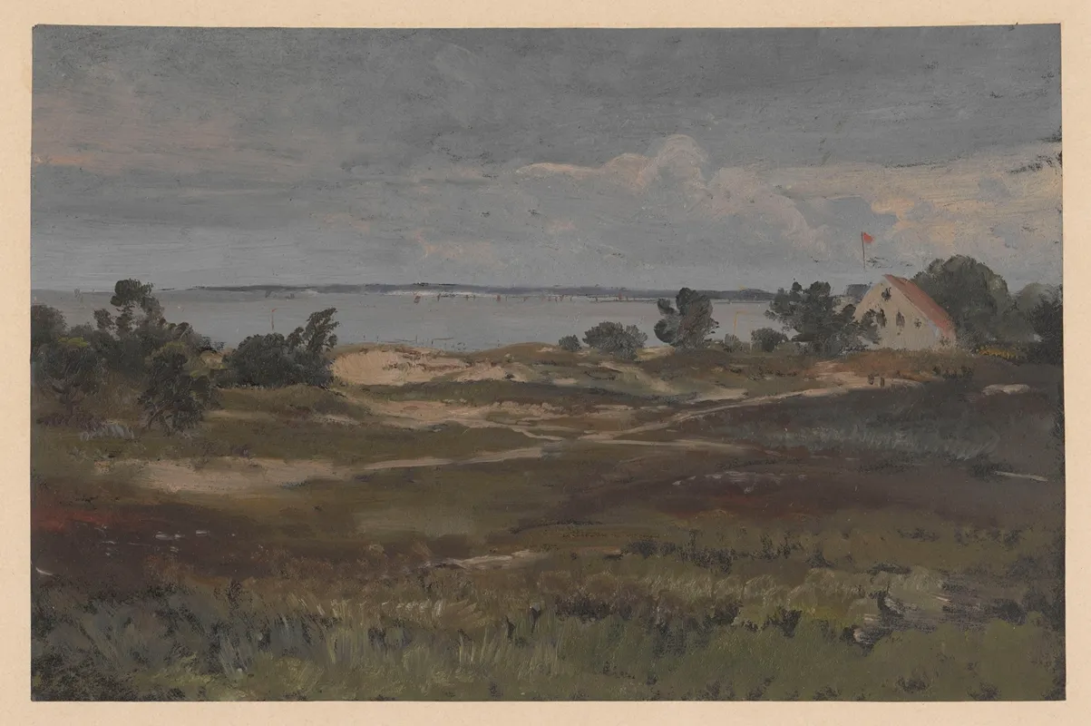 Aquatic Landscape With Ahlbeck On The Island Of Usedom