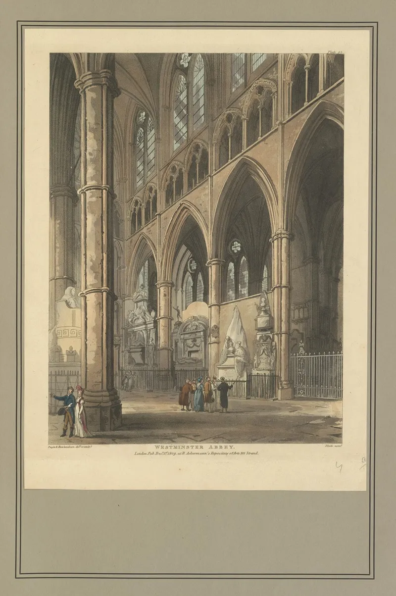 Aquatint Wall Art by Louis Arthur Holman - High-Resolution Digital Print