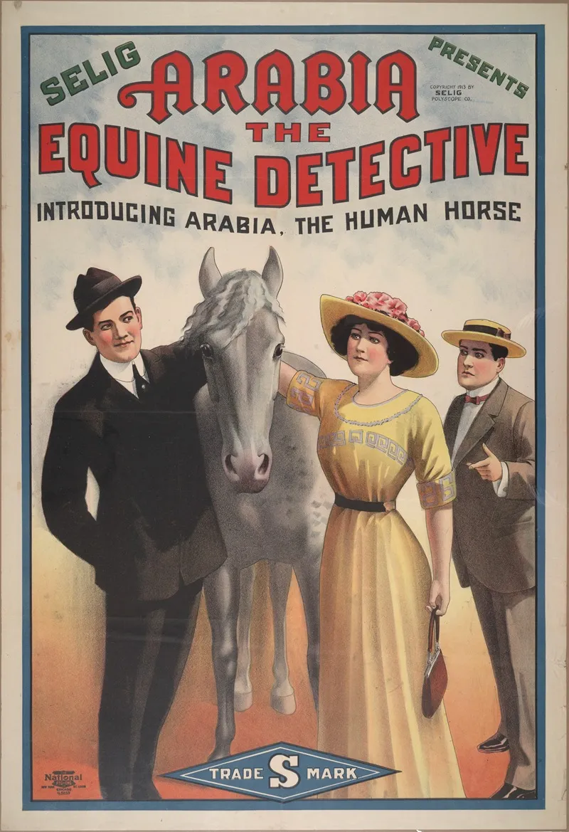 Arabia The Equine Detective Wall Art by National Printing &amp; Engraving Company - High-Resolution Digital Print