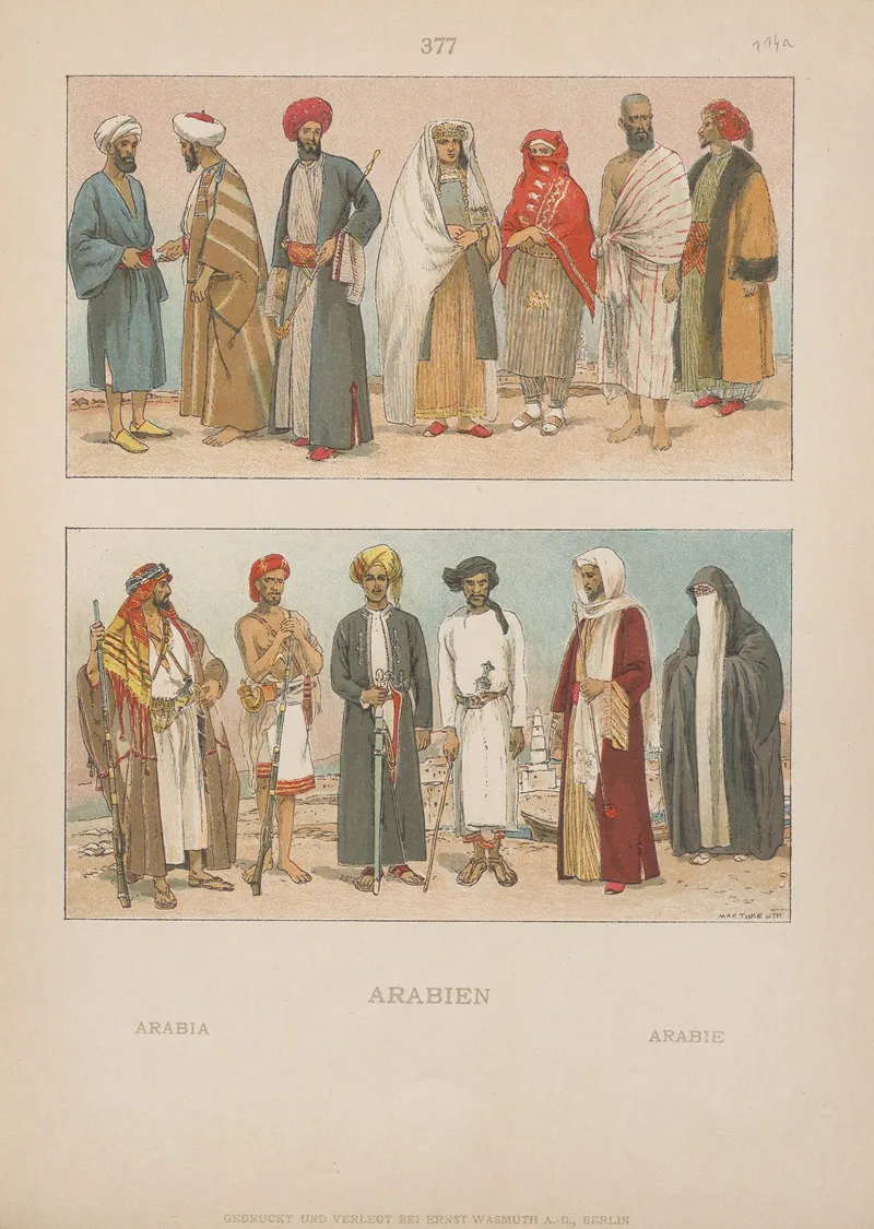 Arabia Wall Art by Adolf Rosenberg - High-Resolution Digital Print