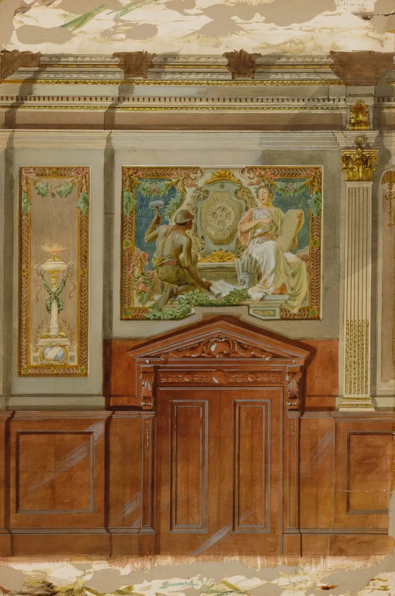 Arbitration 2 Wall Art by Louis Schaettle - High-Resolution Digital Print