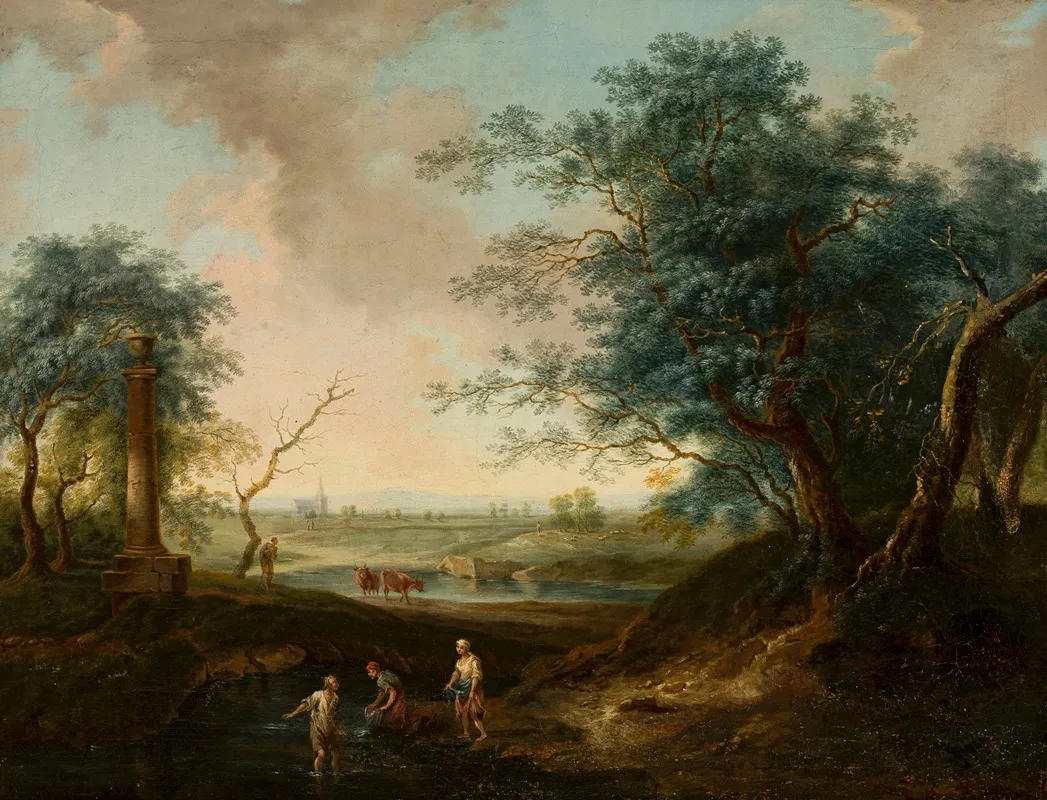 Arcadian Landscape 10 Wall Art by Bogusław Brandt - High-Resolution Digital Print