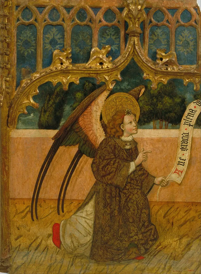 Archangel Gabriel From An Annunciation