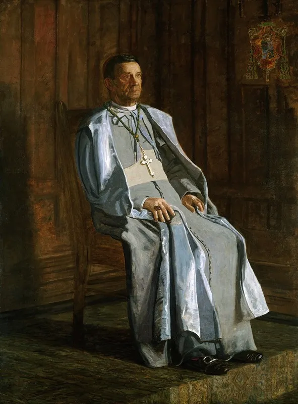 Archbishop Diomede Falconio Wall Art by Thomas Eakins - High-Resolution Digital Print