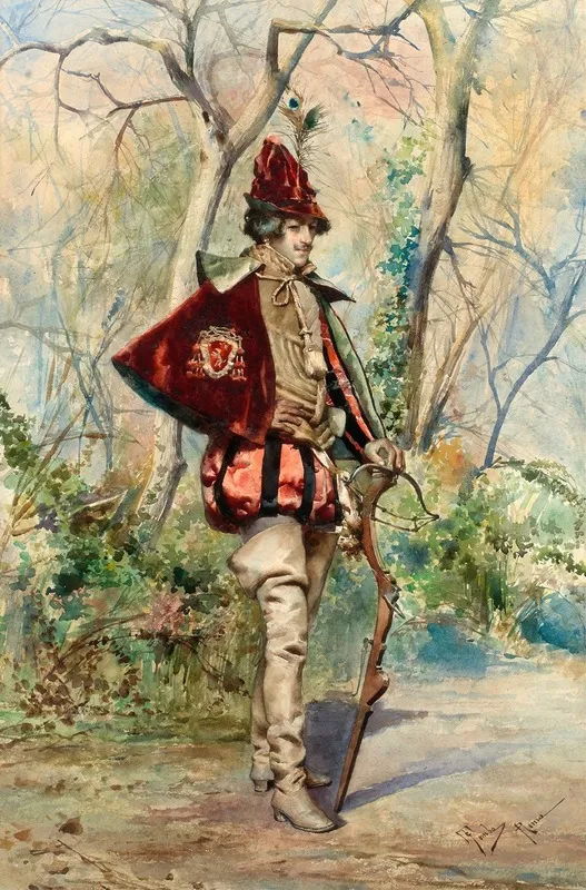 Archer Wall Art by Casimiro Tomba - High-Resolution Digital Print