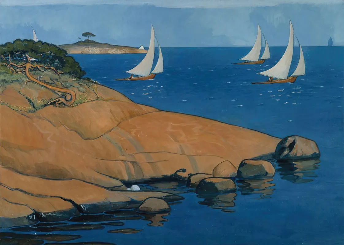 Archipelago View Wall Art by Venny Soldan-Brofeldt - High-Resolution Digital Print
