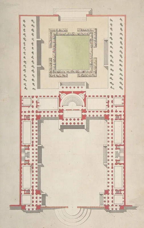 Architectural Ground Plan