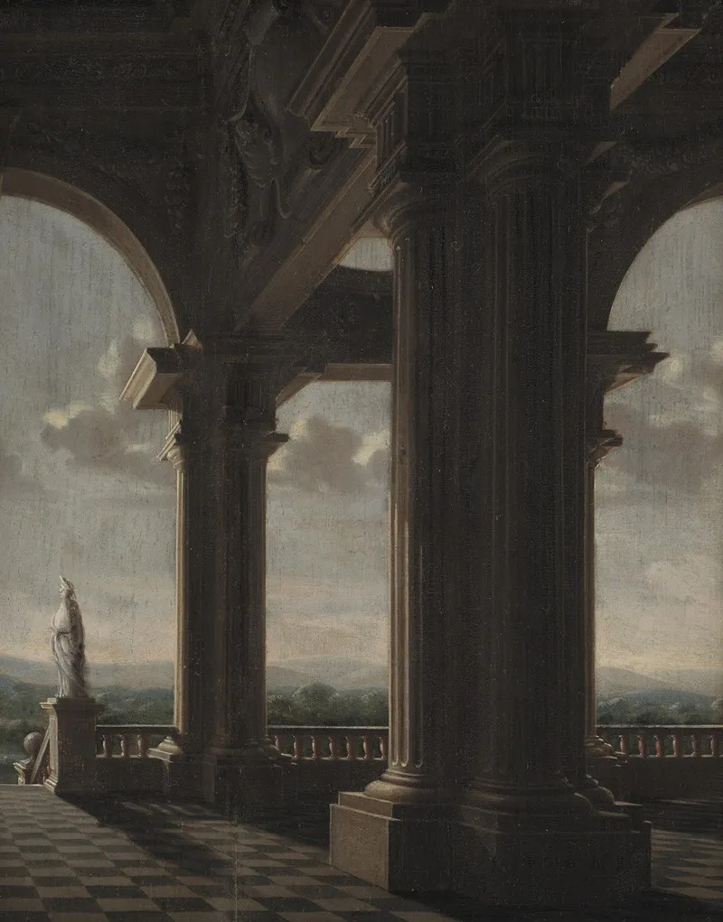 Architecture Piece Wall Art by Daniël de Blieck - High-Resolution Digital Print