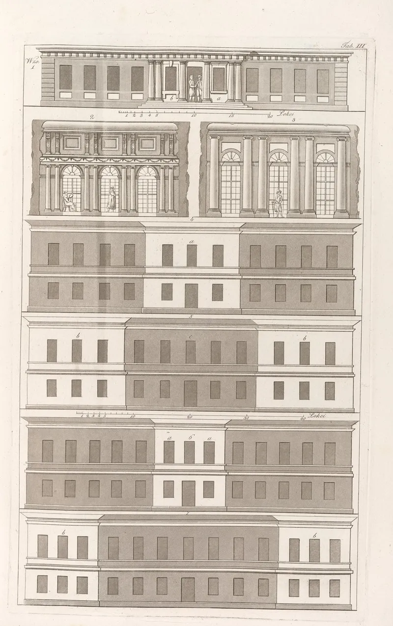 Architektura Obeymuiaca Wszelki Gatunek Murowania I Budowania Pl 045 Wall Art by Sebastian Sierakowski - High-Resolution Digital Print