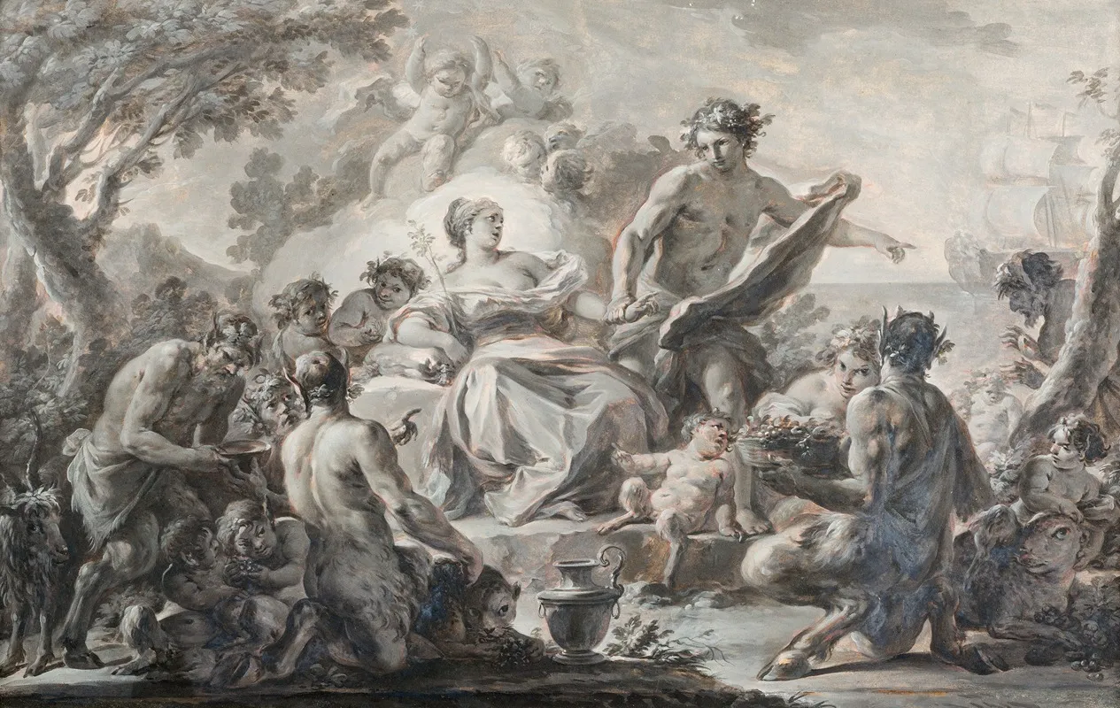 Ariadne At Naxos Wall Art by Francesco Celebrano - High-Resolution Digital Print