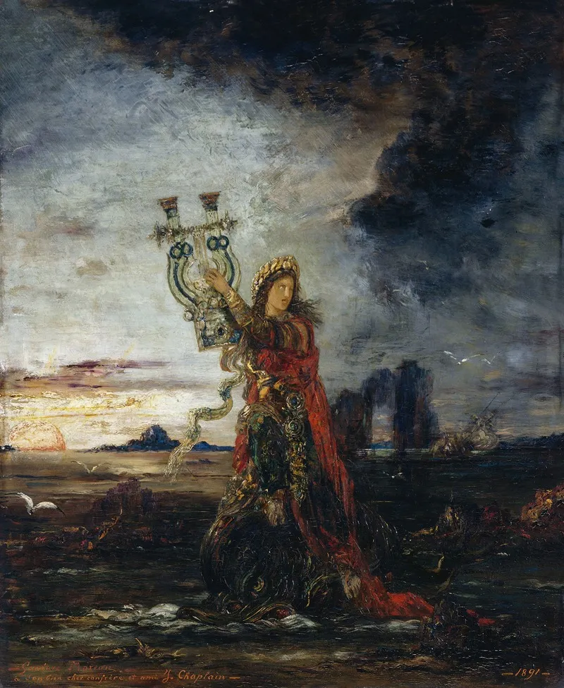 Arion Wall Art by Gustave Moreau - High-Resolution Digital Print