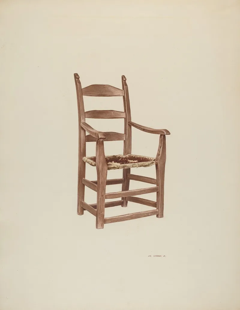 Armchair 32 Wall Art by Joe Brennan - High-Resolution Digital Print