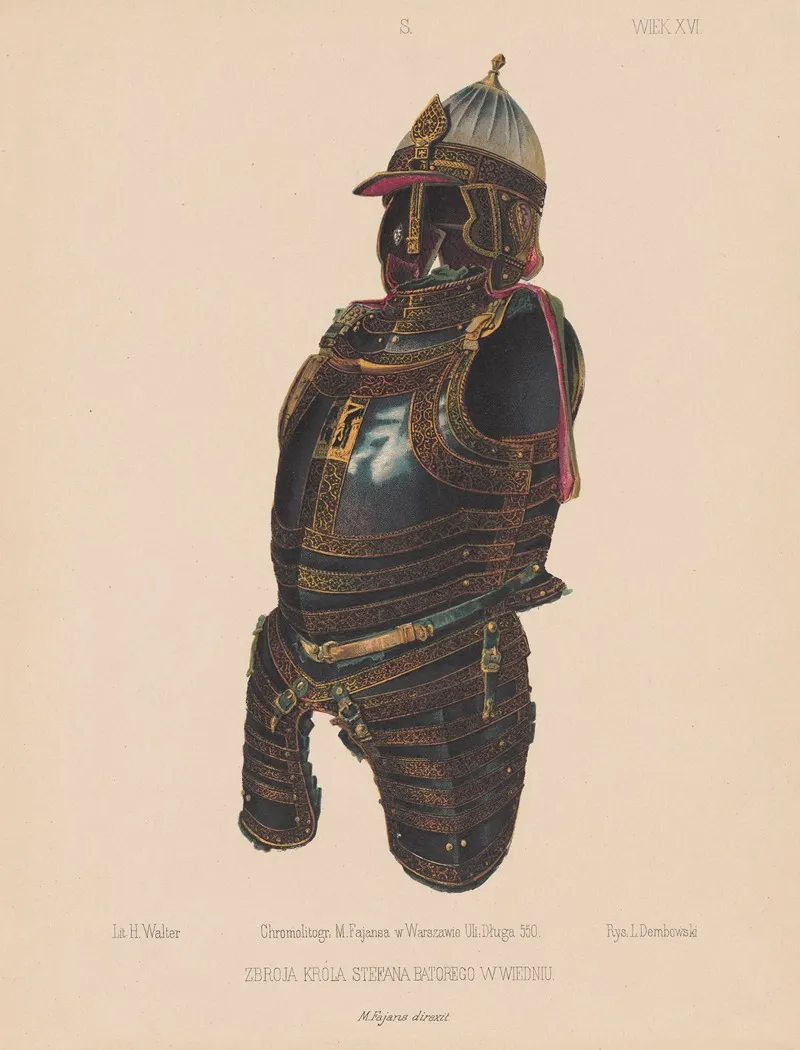 Armour Of King Stephen Bathory In Vienna Wall Art by Leon Dembowski - High-Resolution Digital Print