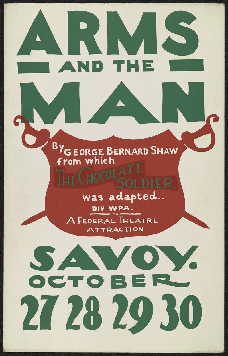 Arms And The Man 2 Wall Art by Anonymous - High-Resolution Digital Print