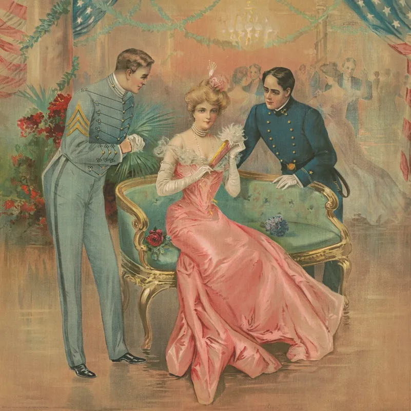 Army Navy 2 Wall Art by Campbell, Metzger & Jacobson - High-Resolution Digital Print