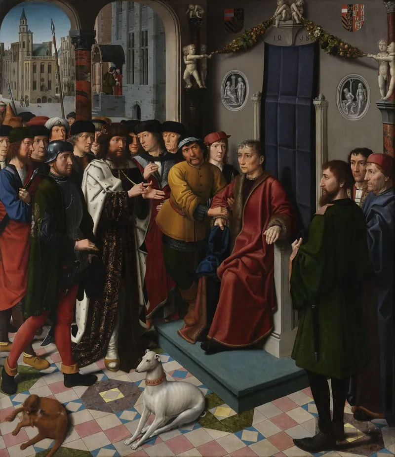 Arrest Of Sisamnes By Cambyses