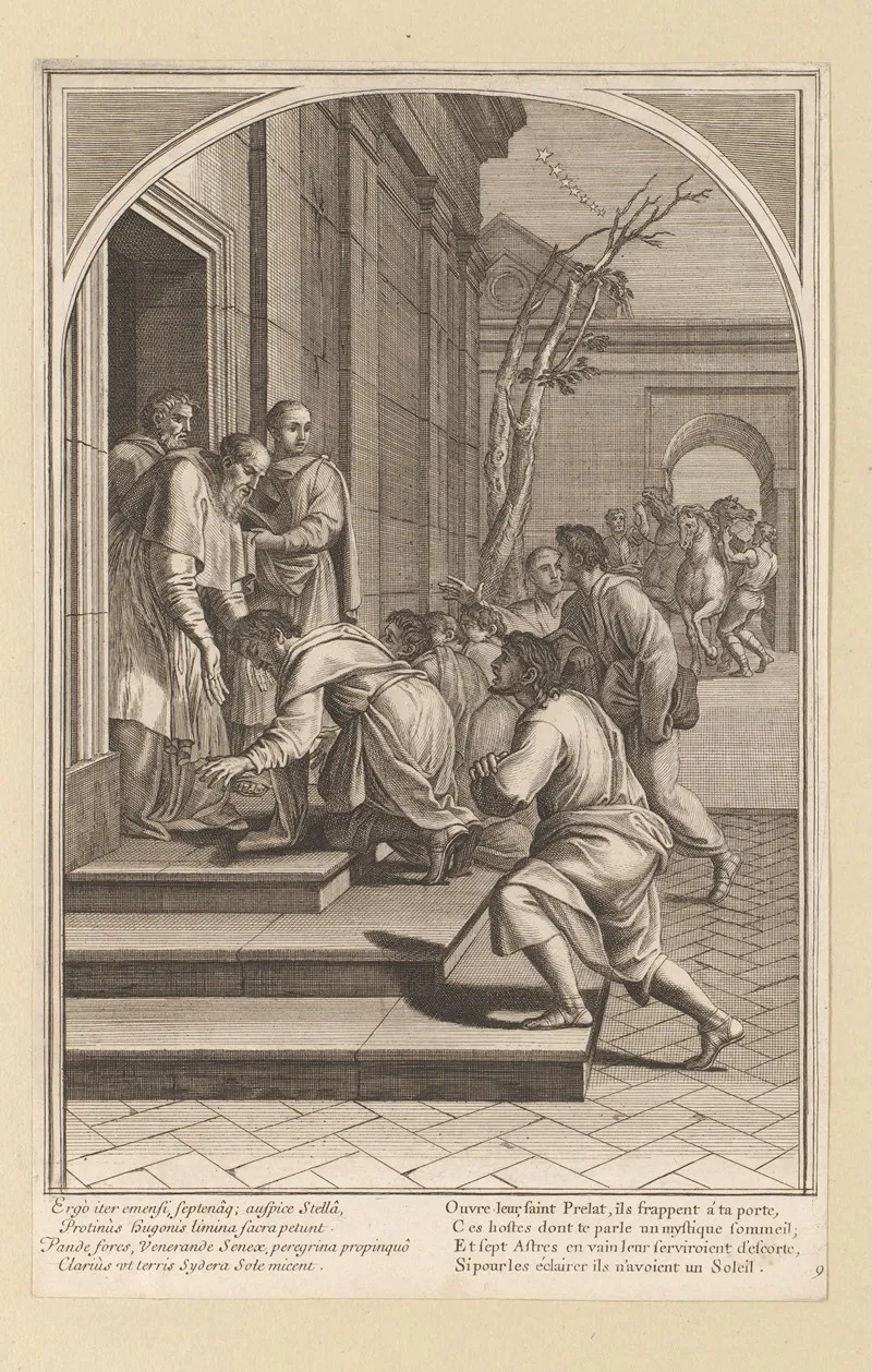 Arrival Of Saint Bruno And His Followers In Grenoble