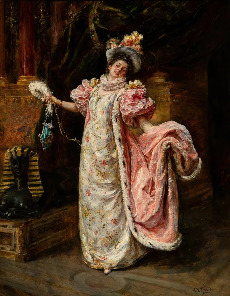 Arriving At The Opera Wall Art by Eduardo Leon Garrido - High-Resolution Digital Print