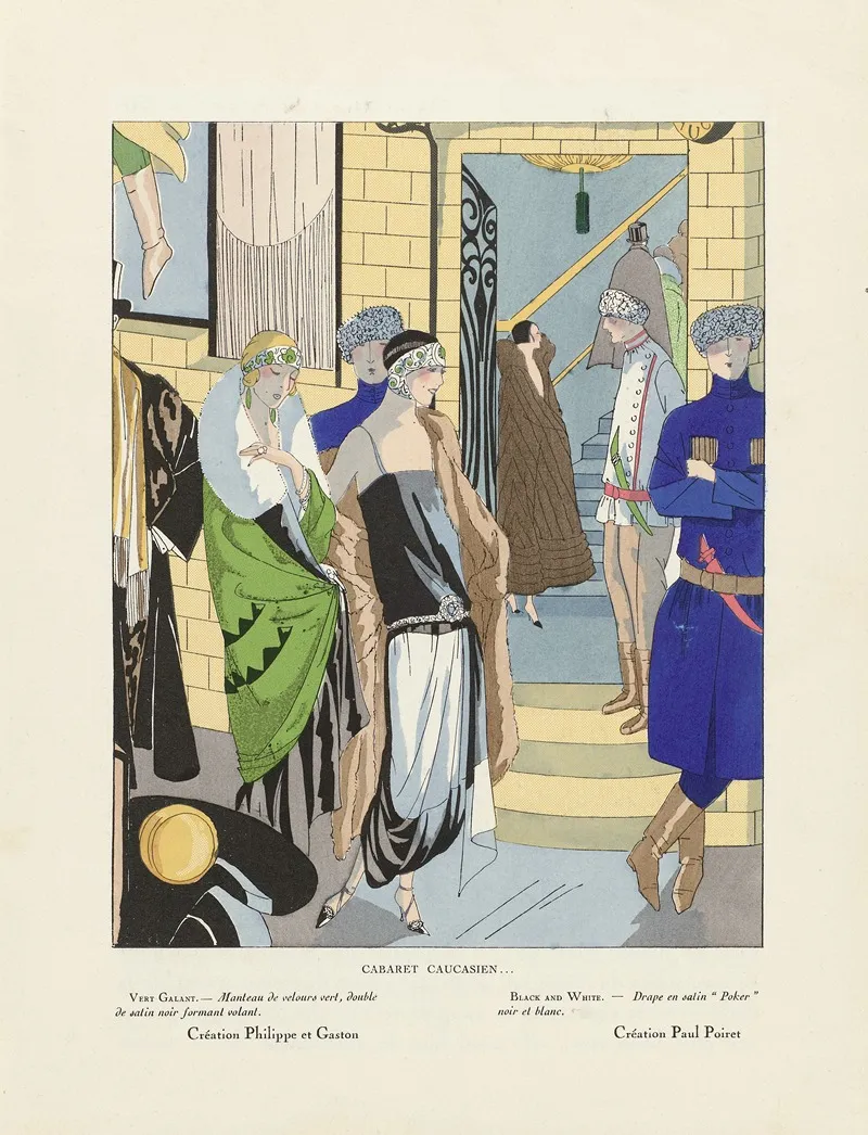 Art Gout Beaute Cabaret Caucasien Wall Art by Charles Goy - High-Resolution Digital Print