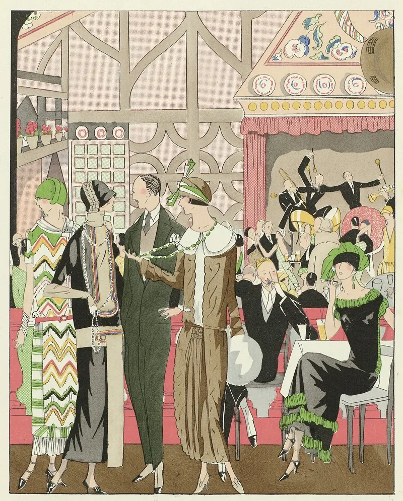 Art Gout Beaute Feuillets De L Elegance Feminine Janvier 1924 No 41 4e Annee P 13