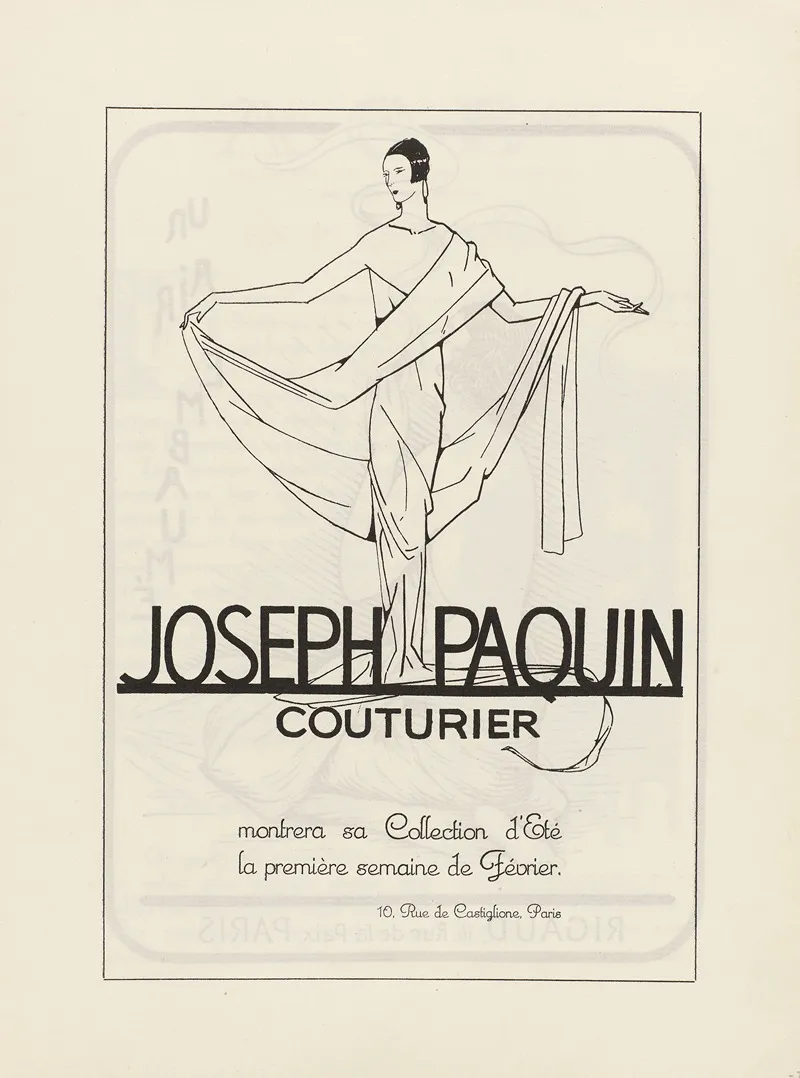 Art Gout Beaute Joseph Paquin Wall Art by Charles Goy - High-Resolution Digital Print